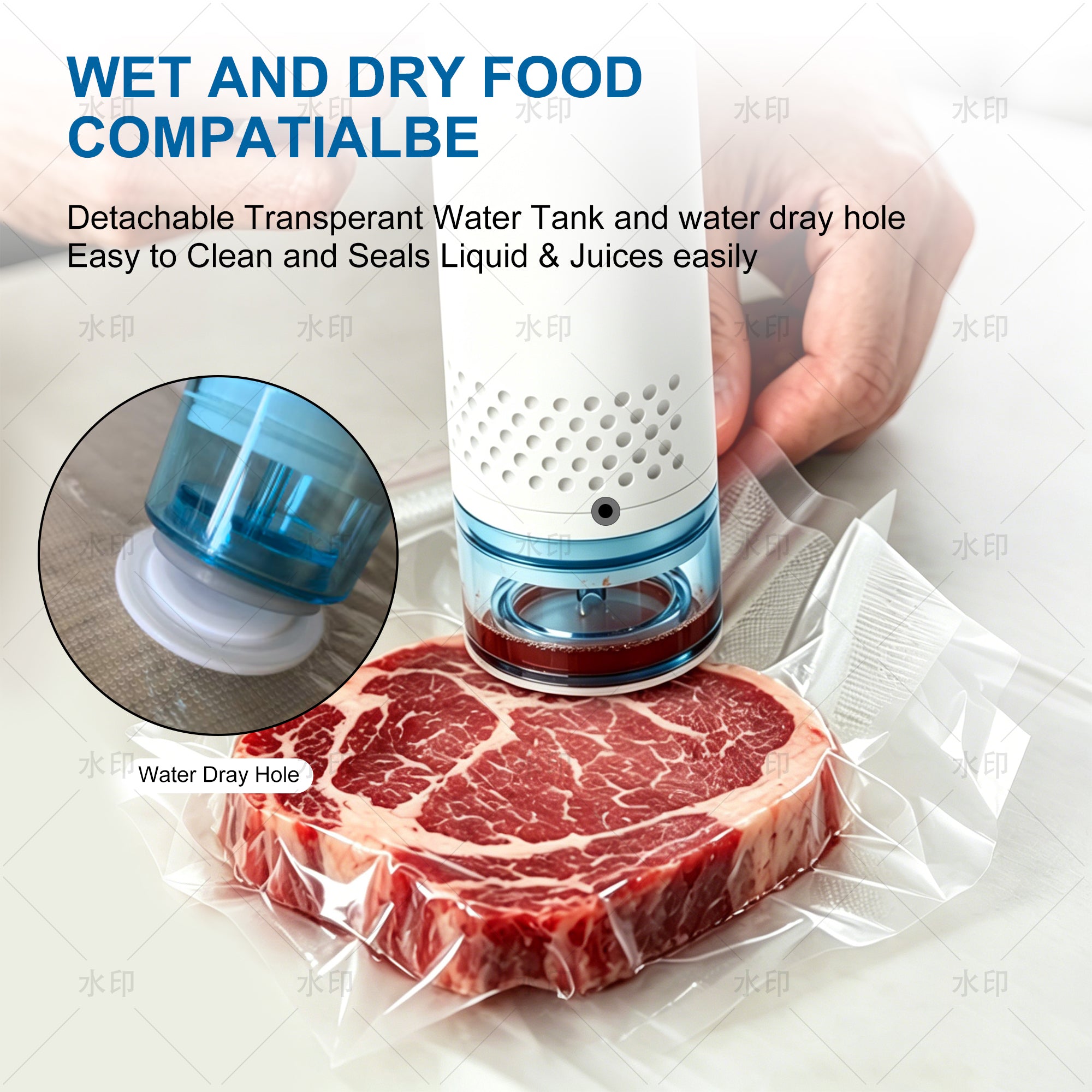 EZTOGO Portable Handheld Vacuum Sealer